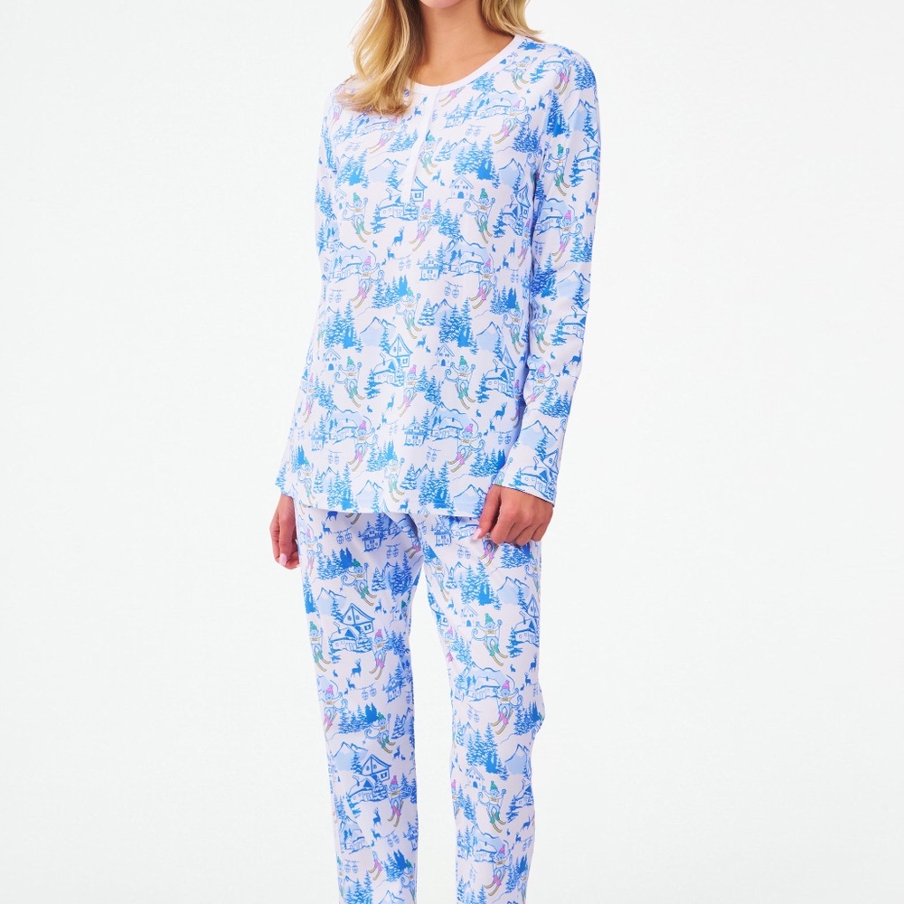 Ski Toile Pajamas